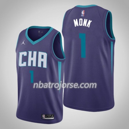 Män Charlotte Hornets Tröja Malik Monk 1 2019-20 Jordan Brand Statement Edition Swingman